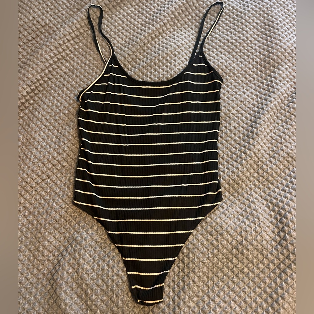 Ribbed Bodysuit